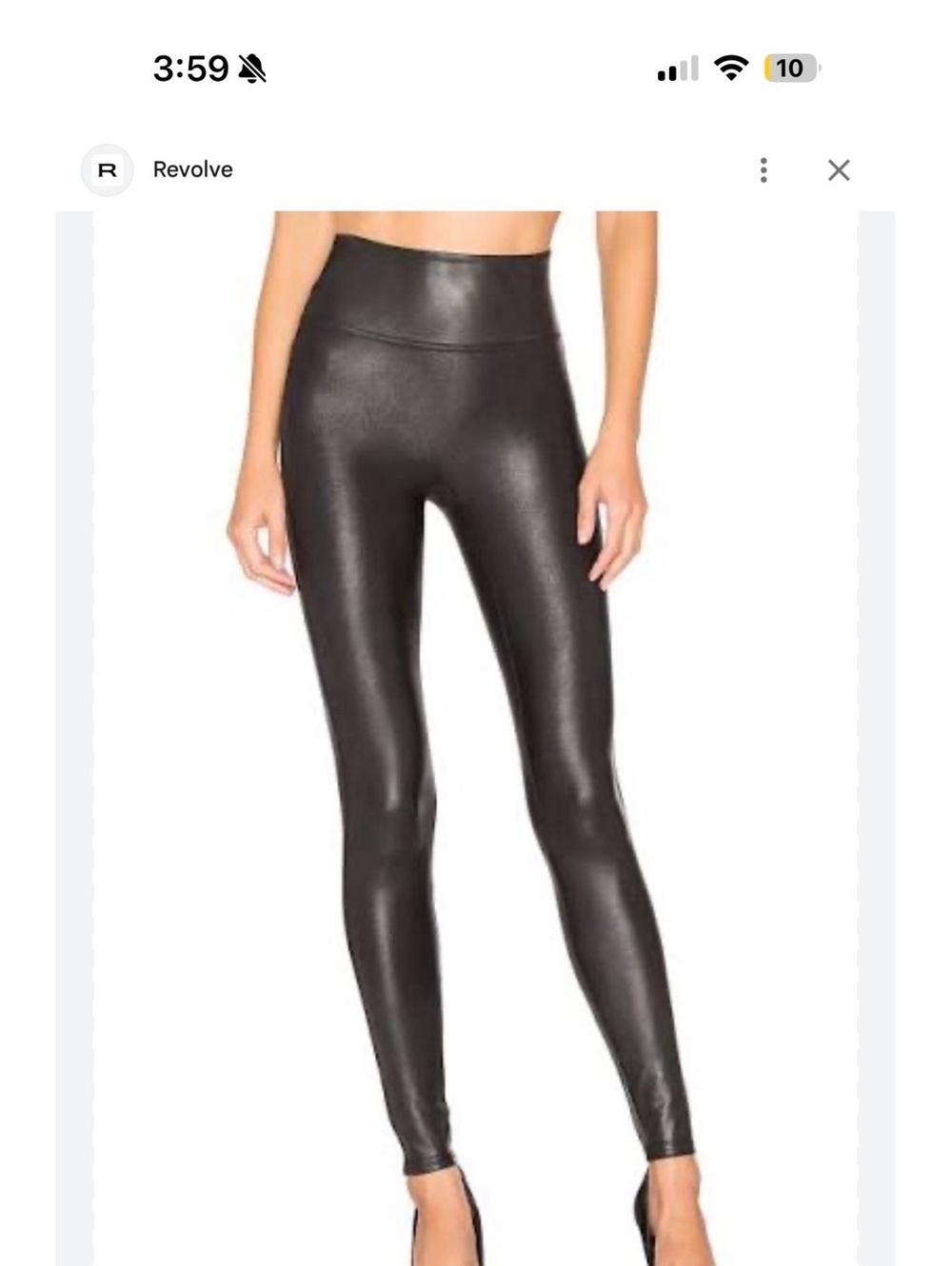 Spanx Faux Leather Leggings Medium - Picture 9 of 9